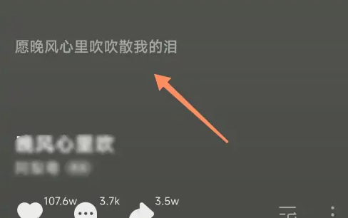 《汽水音乐》歌词查看方法