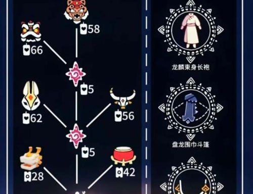 《光遇》2024年春节先祖兑换图