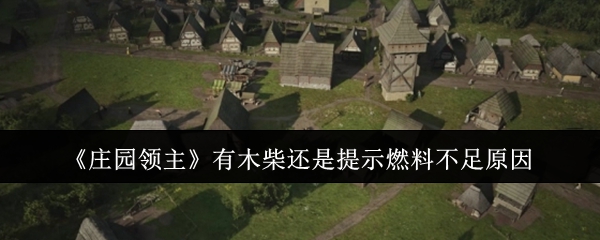 《庄园领主》有木柴还是提示燃料不足原因