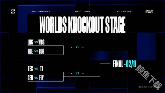 英雄联盟全球总决赛四分之一决赛抽签结果出炉