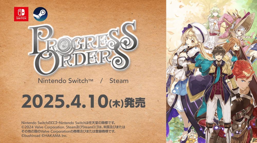 《牧场物语》开发者新作《PROGRESS ORDERS》发布