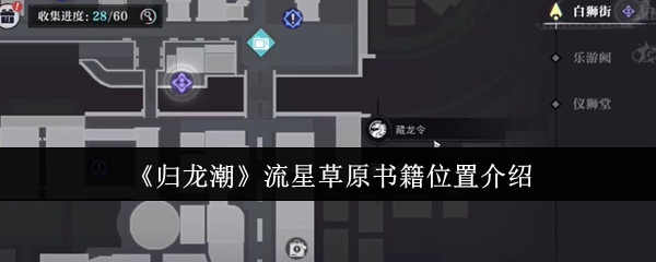 《归龙潮》流星草原书籍位置介绍