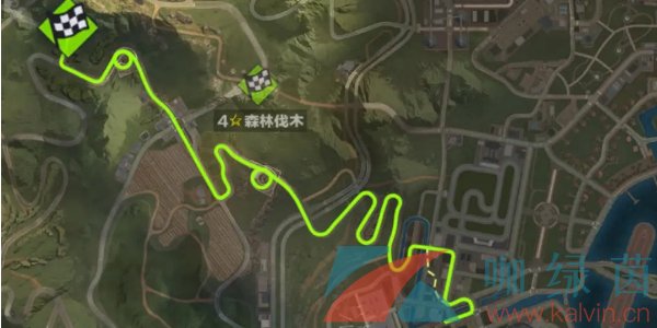 《*飞车集结》螺旋公路跑图攻略