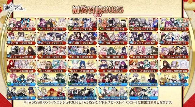 FGO2025日服新年福袋该怎么选择